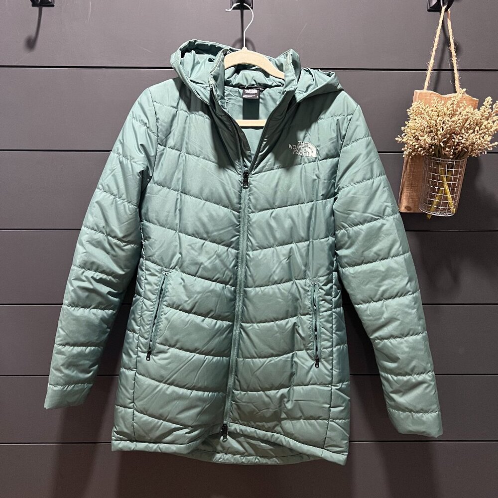The North Face Women’s Tamburello Insulated Full Zip Parka – Sage Green (NWOT)